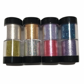 2 colors glitter for body and hair