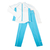 White blue training