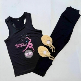 Set Barbur with black tights