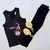 Set Barbur with black tights
