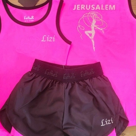 Training set with logo of Jerusalem RG club
