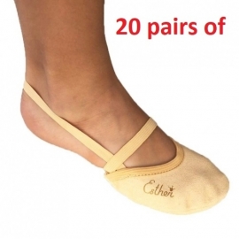 20 pairs of Soft Microfiber Half shoe