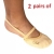 2 pairs of Soft Microfiber Half shoe