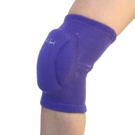 Lilac knee pads with soft pad