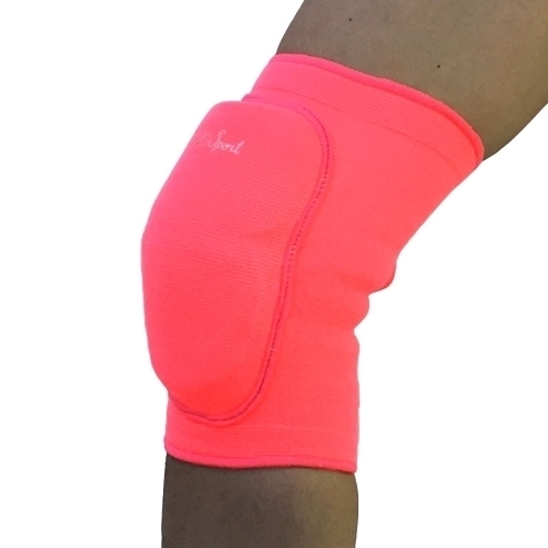 Knee pads with a hard pad for sport activities rhythmic gymnastics