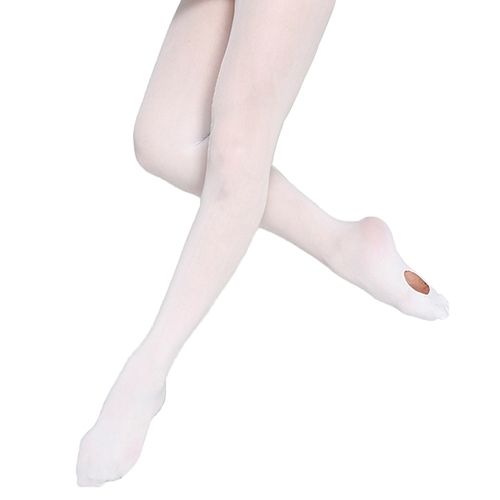 Convertible white tights