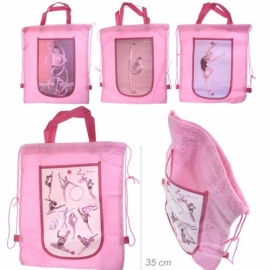 Bag with gymnasts pictures