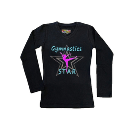 Long sleeve T-shirt GYMNASTICS STAR