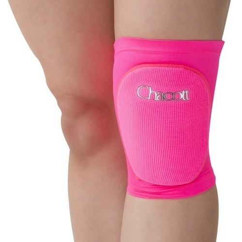 Pink knee protector CHACOTT for rhythmic gymnastics, acrobatics, figure ...