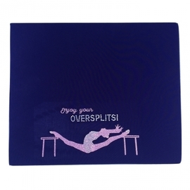 Velvet mat for stretches 25x30 cm