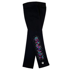 Leggings Esther Sport with sparkling print