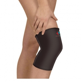 Elastic medical neoprene knee band
