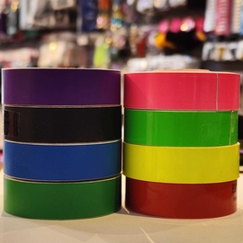 Decorative tapes in bright colors
