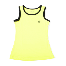 Tank vest fluorescent yellow