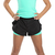 Double Peppermint green short tights 2-in-1