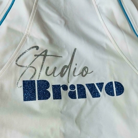 Jacket BRAVO with name print and Israeli flag