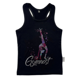 Top cotton lycra PINK GYMNAST