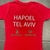 Red T-shirt short-sleeve HAPOEL TLV