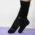 Professional black elastic socks for dancing