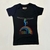Black T-shirt short-sleeve Rainbow