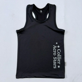 Black top from nylon COLLIER EILAT