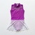 Lilac leotard without sleeves and double mesh skirt Сomet's trail