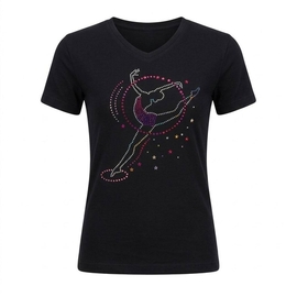 Black T-shirt short-sleeve 112