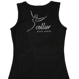 Tank vest black COLLIER