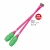 Pink clubs with green heads (443)