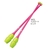 Pink clubs with yellow heads (343)