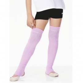 Long junior leg warmers with foot SASAKI