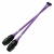 Purple clubs with black heads (177)