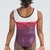 Purple leotard for artistic gymnastics